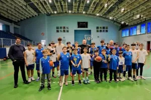 Ευχάριστες στον πρόεδρο της ΚΟΚ - Φωτορεπορτάζ από το Basketball Camp