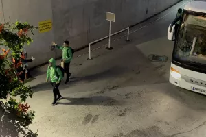 Η άφιξη της Ομόνοιας στο ΓΣΠ (Φώτος Kerkida)