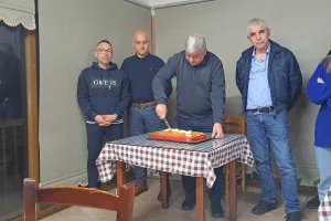Φωτορεπορτάζ από το κόψιμο Βασιλόπιττας του Συνδέσμου Παρατηρητών Διαιτησίας