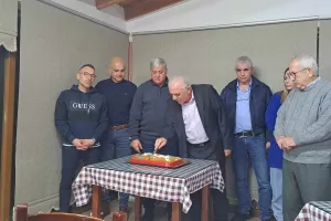 Φωτορεπορτάζ από το κόψιμο Βασιλόπιττας του Συνδέσμου Παρατηρητών Διαιτησίας