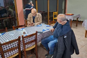 Φωτορεπορτάζ από το κόψιμο Βασιλόπιττας του Συνδέσμου Παρατηρητών Διαιτησίας