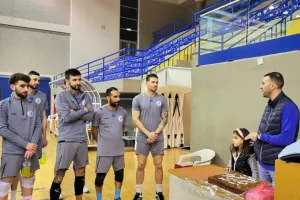 Κοπή βασιλόπιτας στον Kuutio Homes Παφιακό