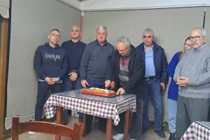Φωτορεπορτάζ από το κόψιμο Βασιλόπιττας του Συνδέσμου Παρατηρητών Διαιτησίας