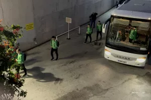 Η άφιξη της Ομόνοιας στο ΓΣΠ (Φώτος Kerkida)