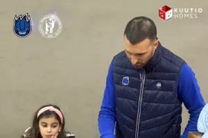 Κοπή βασιλόπιτας στον Kuutio Homes Παφιακό