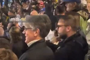 (ΒΙΝΤΕΟ Kerkida) Η αντίδραση του Cristiano Giaretta στο 90+5!