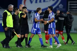 Εθνικός Άχνας - Νέα Σαλαμίνα: Πέντε γκολ, τρία ο “Ντούρμι” και πολύτιμο διπλό! (φώτος)