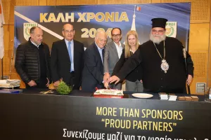 Η Κυπριακή Ολυμπιακή Επιτροπή έκοψε την Βασιλόπιτα για το 2024