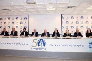 Επίσημη παράδοση καθηκόντων στον νέο Πρόεδρο του ΚΟΑ Γιάννη Ιωάννου (Φώτος)