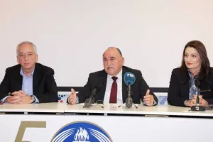 Επίσημη παράδοση καθηκόντων στον νέο Πρόεδρο του ΚΟΑ Γιάννη Ιωάννου (Φώτος)