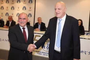 Επίσημη παράδοση καθηκόντων στον νέο Πρόεδρο του ΚΟΑ Γιάννη Ιωάννου (Φώτος)