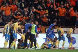 ΑΠΟΕΛ-Ανόρθωση: Χρυσή αλλαγή ο Τομανέ έστειλε στο +5 τους γαλαζοκίτρινους!