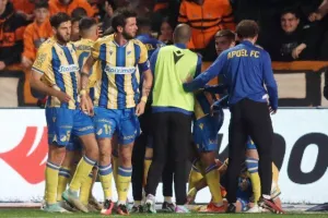 ΑΠΟΕΛ-Ανόρθωση: Χρυσή αλλαγή ο Τομανέ έστειλε στο +5 τους γαλαζοκίτρινους!