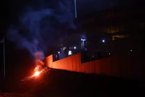 Η πορεία κατά της κάρτας φιλάθλου (Φώτος)