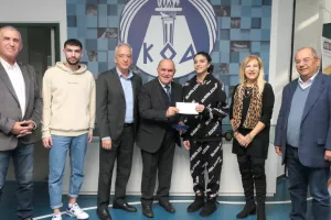 Επίδοση επιταγής του Σχεδιασμού Προοπτικής  από την ηγεσία του ΚΟΑ