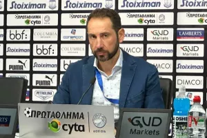 "Είμαι σίγουρος ότι θα γίνουμε καλύτεροι/Δύσκολο το γκολ στις καθυστερήσεις"