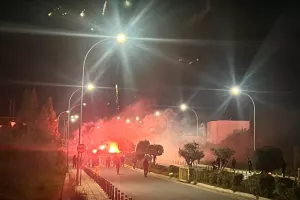 Η πορεία κατά της κάρτας φιλάθλου (Φώτος)