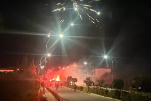 Η πορεία κατά της κάρτας φιλάθλου (Φώτος)