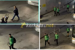 Η άφιξη της Ομόνοιας στο ΓΣΠ (Φώτος Kerkida)