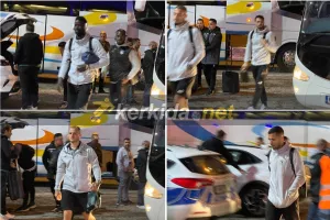 Άφιξη Πάφου στο "Στέλιος Κυριακίδης" (Φώτος Kerkida)