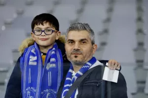 (Φωτορεπορτάζ) Ο κόσμος στο Απόλλων - Άρης