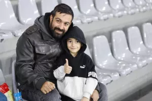 (Φωτορεπορτάζ) Ο κόσμος στο Απόλλων - Άρης
