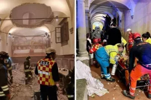 Ιταλία: Κατέρρευσε πάτωμα αίθουσας σε πρώην μοναστήρι την ώρα γαμήλιας δεξίωσης