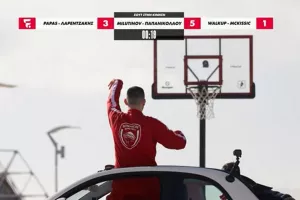 Οι… οδηγικές μονομαχίες των παικτών του Ολυμπιακού και οι νικητές «Μίλου»-Παπανικολάου