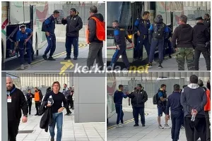 Η άφιξη του ΑΠΟΕΛ (Φώτος)
