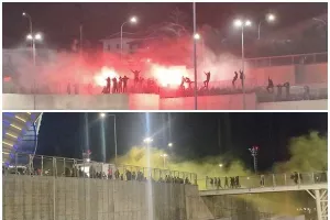 Ένταση με ΑΕΛίστες και Απόλλωνίστες 