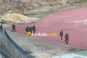 Η άφιξη της ΑΕΛ (φώτος kerkida)