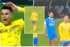 Όλο το γήπεδο να φωνάζει «Μέσι» και ο Κριστιάνο να απαντά με το… δεξί του χέρι! (βίντεο)