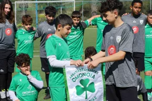 Ομόνοια/Φωτορεπορτάζ από φιλανθρωπικό αγώνα