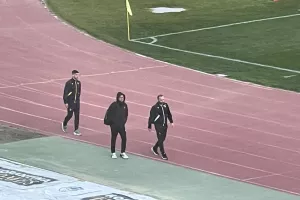 Η άφιξη της ΑΕΛ (φώτος kerkida)