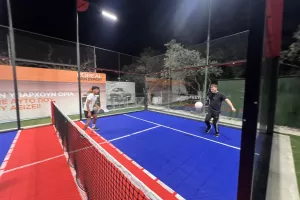 Τα ανερχόμενο άθλημα του Padbol στη Λευκωσία (βίντεο/φώτος)