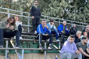 (Φώτος Kerkida) Αρκετός κόσμος στο Ανόρθωση Μουτταγιάκας-Ορφέας 