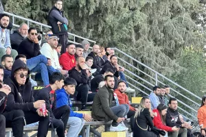 (Φώτος Kerkida) Αρκετός κόσμος στο Ανόρθωση Μουτταγιάκας-Ορφέας 