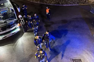 Άφιξη αποστολής ΑΠΟΕΛ (Φωτορεπορτάζ Kerkida)