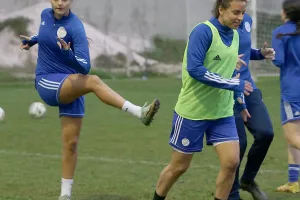 Κλικς από την προπόνηση της Εθνικής Γυναικών