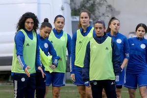 Κλικς από την προπόνηση της Εθνικής Γυναικών