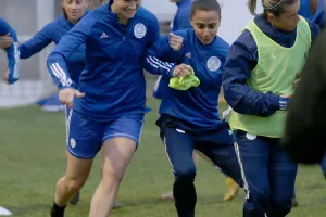 Κλικς από την προπόνηση της Εθνικής Γυναικών