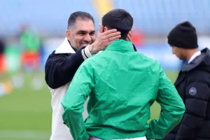 Ο πρόεδρος με τον... πρώην