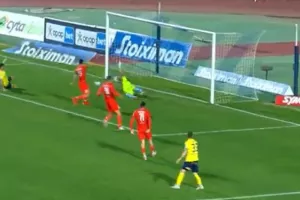 (ΒΙΝΤΕΟ) Το γκολ (0-1) της ΑΕΛ