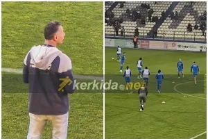 Παρακολουθεί... από "απόσταση αναπνοής" ο Σάντης!