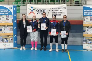 Επιτυχής Ολοκλήρωση του Παγκυπρίου Πρωταθλήματος Ξίφους Μονομαχίας (φώτος)