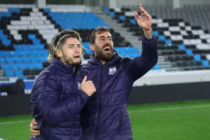 ΕΤΣΙ... πανηγύρισαν την πρόκριση! (Φώτος)