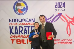 Η Κωνσταντίνα Ευσταθίου Κατακτά Χάλκινο Μετάλλιο στο Πανευρωπαϊκό U16
