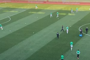 Η εντεκάδα της Ομόνοιας με Φαμπιάνο