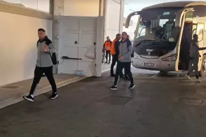 Η άφιξη της ΑΕΚ (Φώτος)