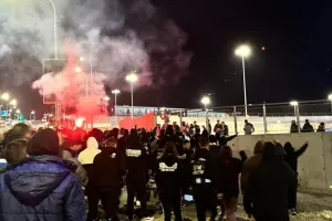 Οι Απολλωνίστες... στα κάγκελα και αποθέωση στους παίκτες! (Φώτος/Βίντεο Kerkida)